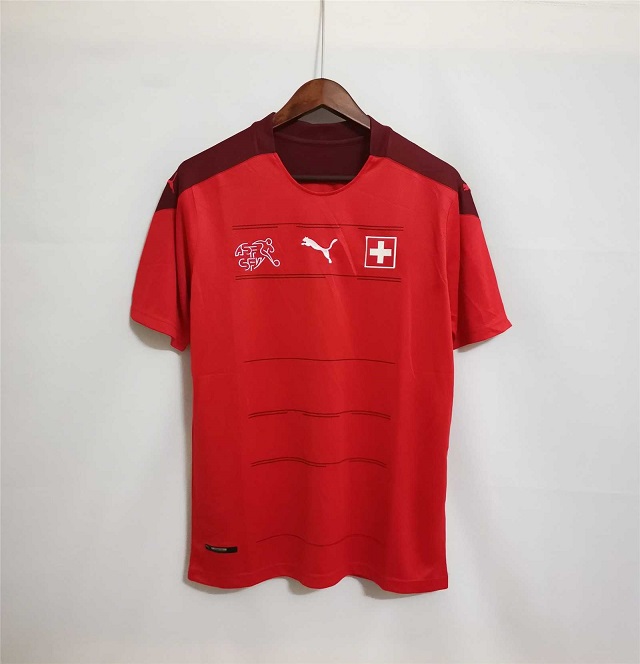 AAA Quality Switzerland 2020 European Home Soccer Jersey